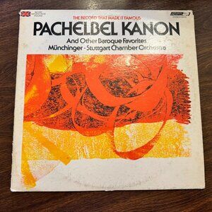 PACHELBEL KANON, AND OTHER BAROQUE FAVORITES, MUN\CHINGER, LONDON  CS6206